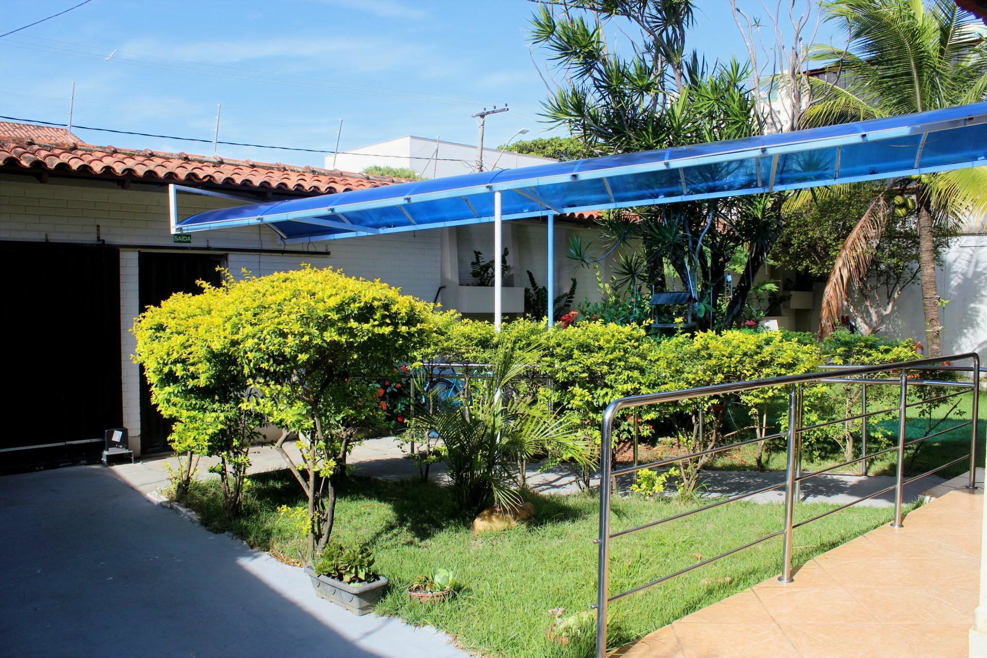 Jardim da Casa de Repouso Acolher